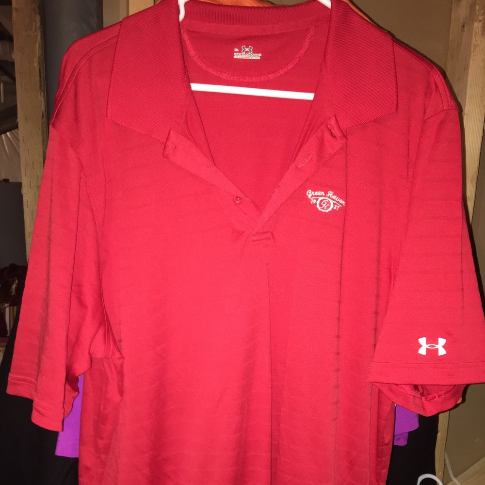 Lot of 2 men golf tops